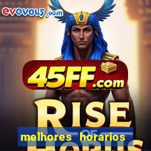 melhores horarios fortune dragon